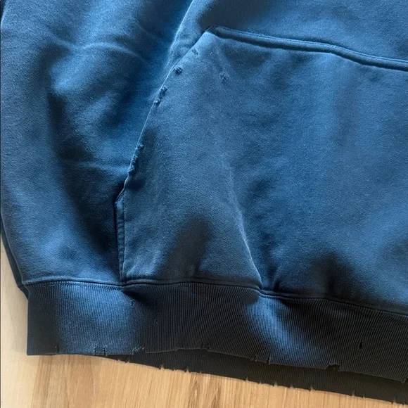 Yeezy x Gap Engineered by Balenciaga High Neck Sweater 'Dark Blue' - Picture 3 of 5
